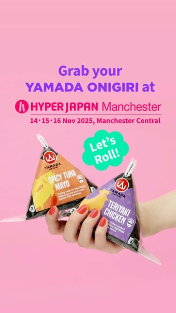 We're heading to HYPER JAPAN Manchester! Catch us at Manchester Central this weekend - bringing real Japanese Onigiri made with premium Hokkaido rice and Ariake nori.
Come early, they sell out fast!!