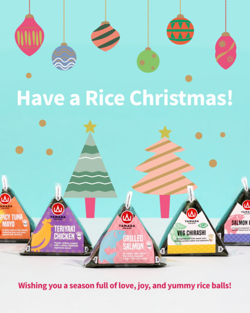 All we want for Christmas is… onigiri 🎄🍙
Which flavour would you put under your tree? 👀✨

#Grateful #OnigiriCommunity #JapaneseFood #YamadaOnigiri #ChristmasInLondon #FoodieLove #HolidayJoy