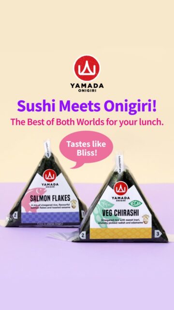 Sushi meets onigiri 🍣🍙
This is Sushi Onigiri — made with vinegared rice for full sushi flavour.
✨ 10% OFF Sushi Onigiri
💻 Online orders only | February
#SushiOnigiri #Onigiri #JapaneseFoodLondon #YamadaOnigiri #FoodReels FebruaryDeal SushiLovers