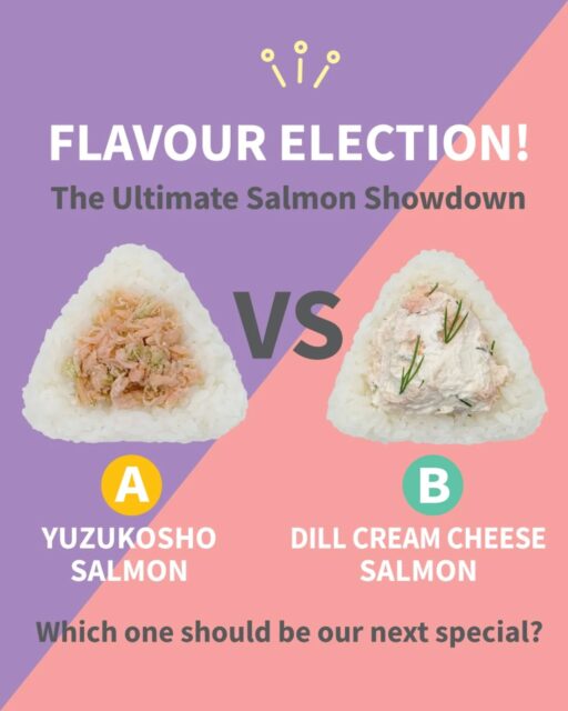 A or B? You decide 🍙✨
We’re turning your votes into our next special!
#VoteNow #OnigiriLove #LondonEats #JapaneseSnacks #YamadaOnigiri