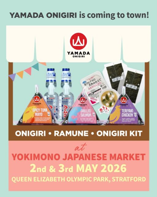 We’re popping up in Stratford! 🍙✨
Join us at Yokimono Japanese Market for fresh onigiri, ramune & DIY onigiri kits 🇯🇵
📍 Queen Elizabeth Olympic Park
📅 2nd & 3rd May 2026
🎁 Share this post to your Stories, tag us, and show it at our stall to get ONE FREE ONIGIRI! (while stocks last)
Come hungry, bring your friends 👀
#Onigiri #LondonFoodies #JapaneseMarket #StratfordLondon #YamadaOnigiri